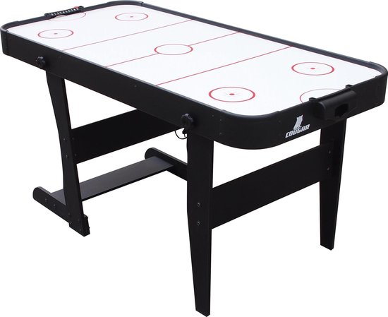 Cougar Icing opklapbare Airhockey tafel - 5ft. - Incl. Pushers en Pucks - Cougar
