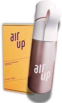 Bouteille Air Up en acier Blush Quartz , kit de démarrage - Bouteille de 480 ml - Comprend 3 dosettes - Kit de démarrage - Hydratant - Bouteille Air Up - Eau parfumée