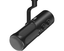 FIFINE - TANK3 - USB / XLR Studio Microfoon - Geschikt voor PC/PS4/PS5 - RGB - Podcast - Gaming - Streaming - Zwart