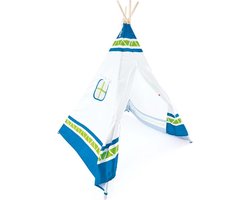 Hape Wigwam speeltent blauw