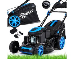 Hexwelt® HW-KS-224E Benzine Grasmaaier - Elektrische Start - 53 cm