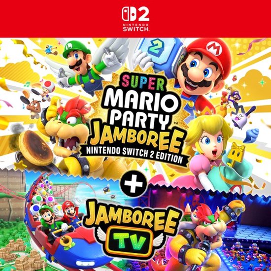 Super Mario Party Jamboree + Jamboree TV – Nintendo Switch 2 Edition - Upgrade Pack