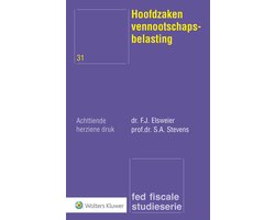 Hoofdzaken vennootschapsbelasting