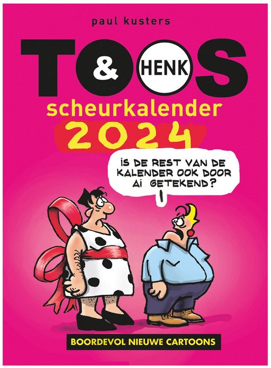 Toos en Henk scheurkalender 2024