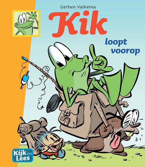 Kijk en Lees - Kik loopt voorop - cover
