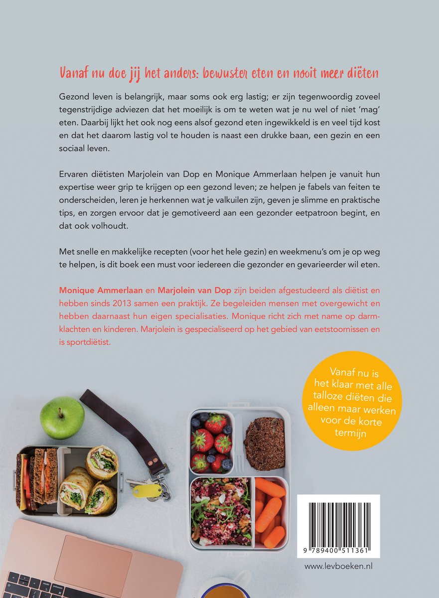 Doe effe gezond - back cover