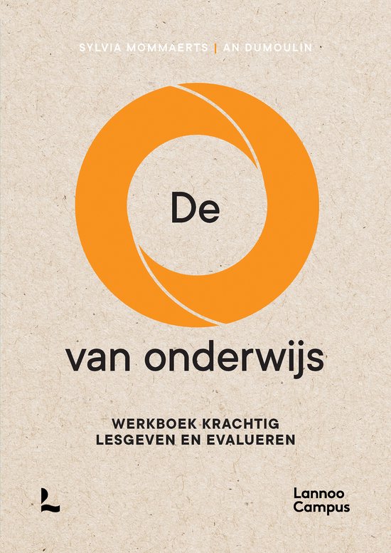 De O van onderwijs - cover