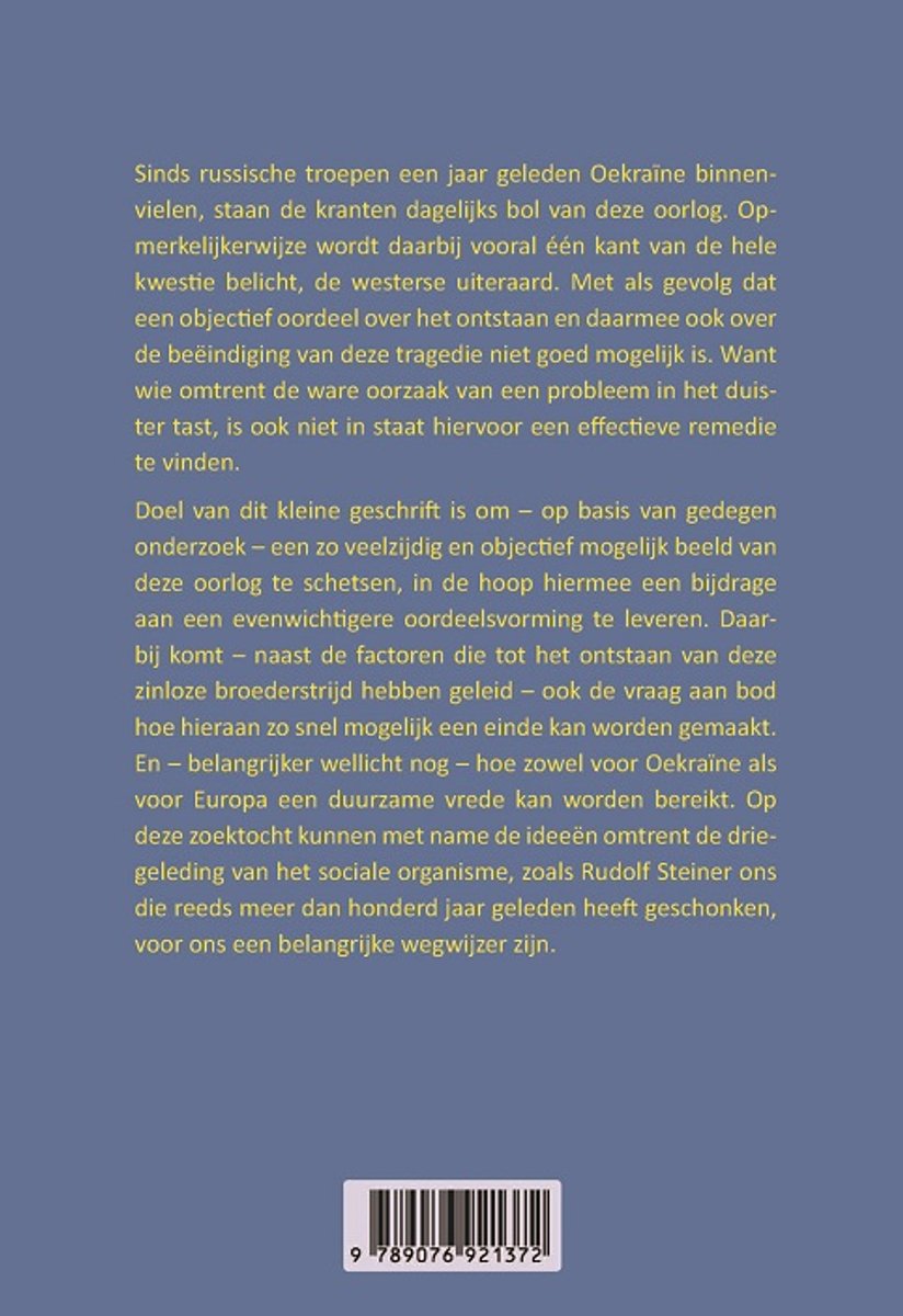 De sleutel ligt in Washington - back cover