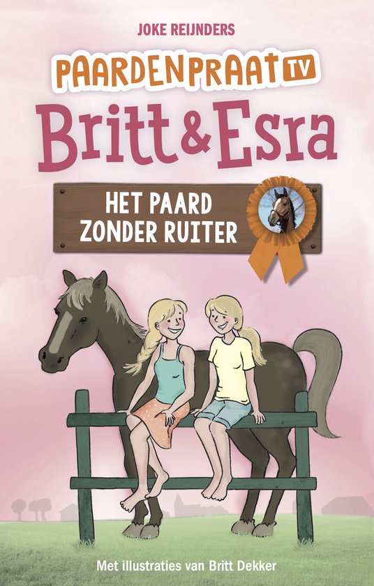 Paardenpraat tv Britt & Esra 4 - Het paard zonder ruiter - cover