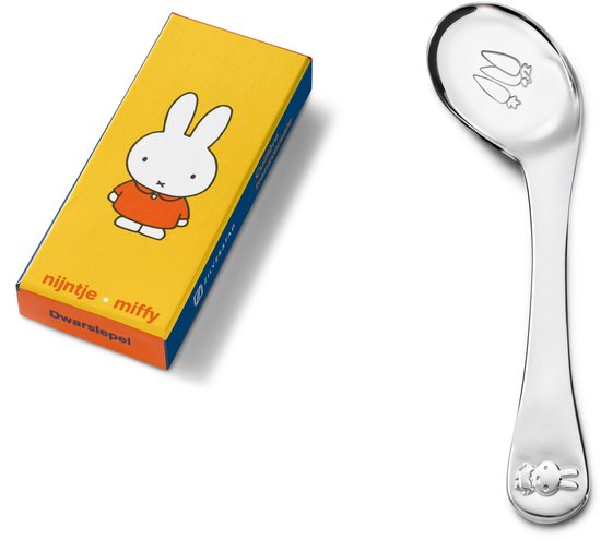 Zilverstad - Dwarslepel Nijntje RVS