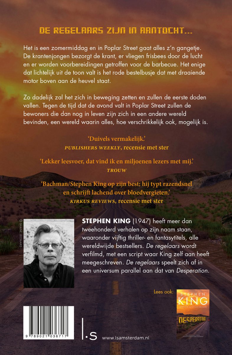 De regelaars - back cover