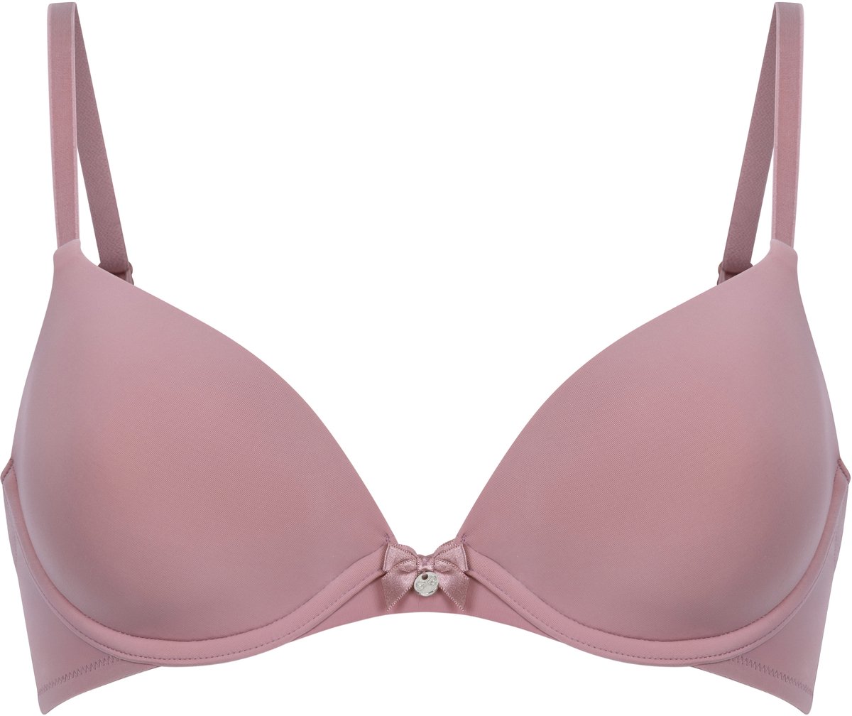 Hunkemöller Dames Lingerie Voorgevormde beugel bh Plunge - Roze - maat B65