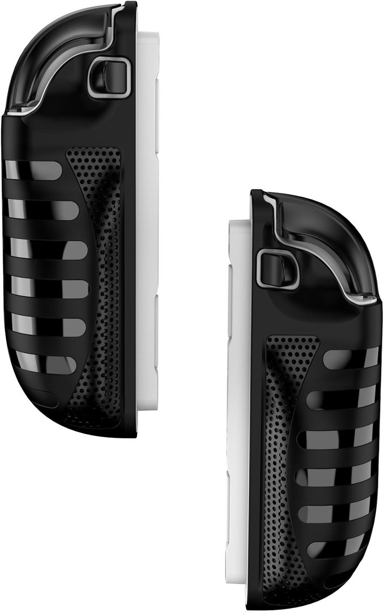 TPU Hoes / Skin geschikt voor Nintendo Switch 2 Joy-Con Controllers - Zwart
