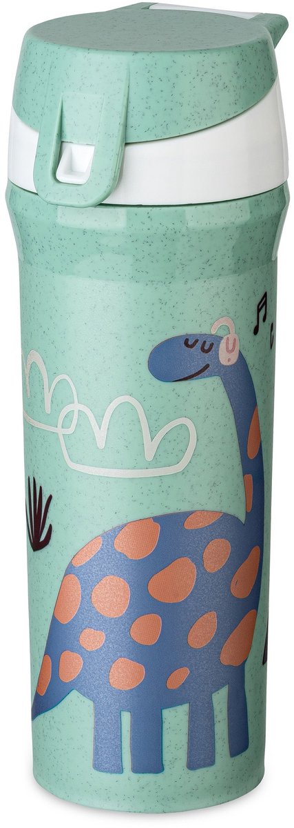 Koziol Bio-Circulair - Stan Drinkfles 500 ml Rex - Thermoplastic - Groen
