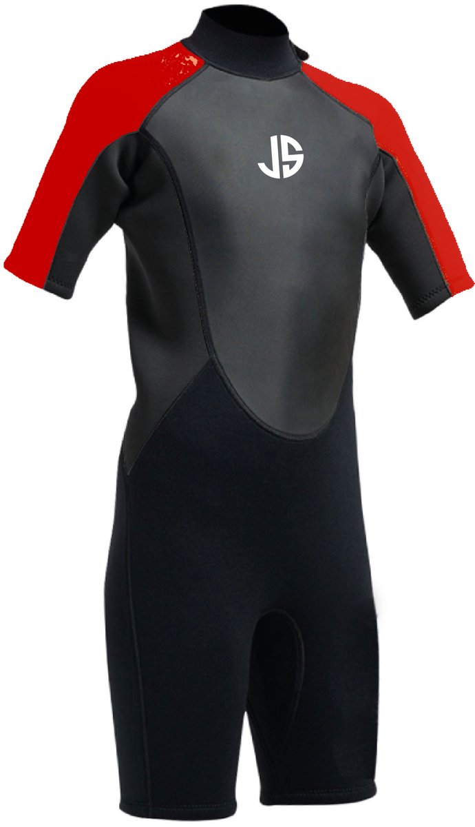 JS - TARIFA II 3mm Junior Flex Shorty 3/2 - Surf - Sup - Kite - Zeilen - JS - 146 - 9/10 jaar