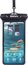 Drivv. Waterdicht Telefoonhoesje – Hardcase - Val- en Schokbestendig - Dubbele Klipsluiting - Tot 6.7 inch – Onderwater Hoesje telefoon