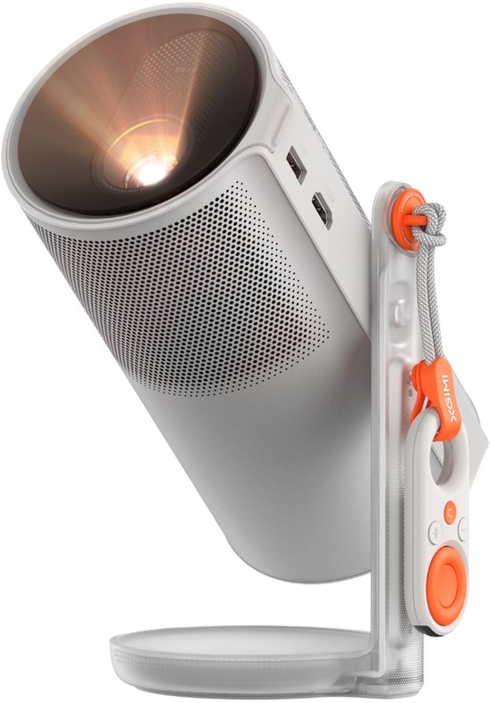 XGIMI MoGo 4 – Draagbare Smart-projector – Beamer – 360° Rotatie – Google TV/Netflix-licentie – Harman/Kardon 2x 6W luidsprekers – Dolby Audio – Ingebouwde Batterij – Bluetooth Speaker