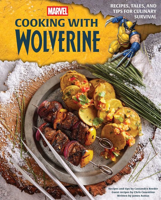 Marvel: Cooking with Wolverine - cover