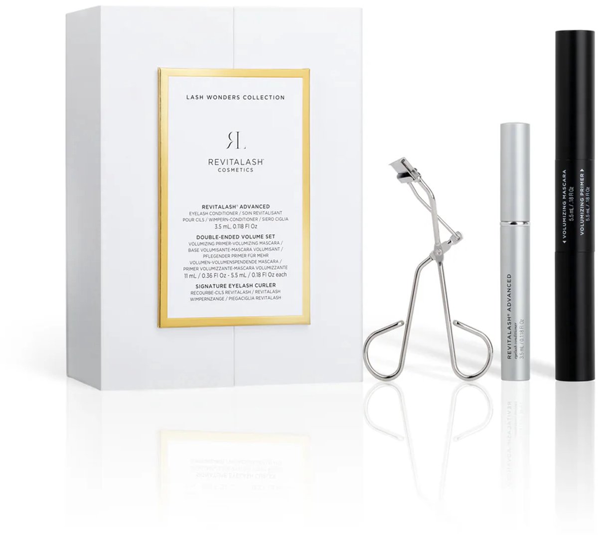 Revitalash Wimperserum 3,5ml - cadeauverpakking - Hi-Def Brow Gel en Precision Tweezer - t.w.v €186,5