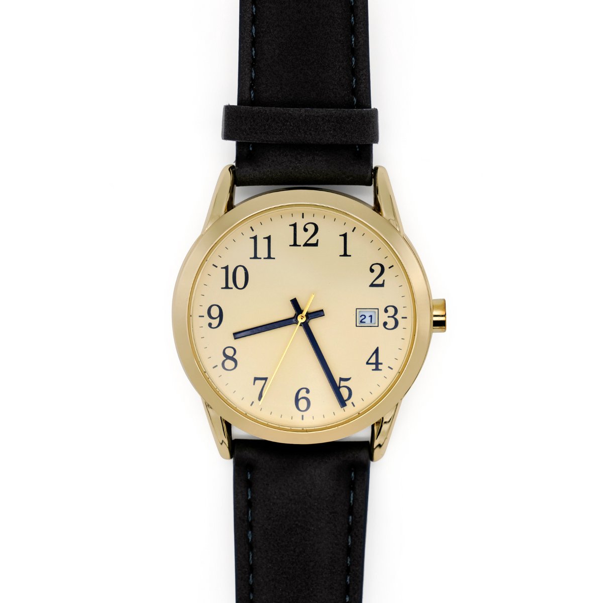 Tyme Cambridge Heren Horloge - 38mm Crème-Bruin- Horloges voor Mannen - Polshorloge - met Cadeauverpakking