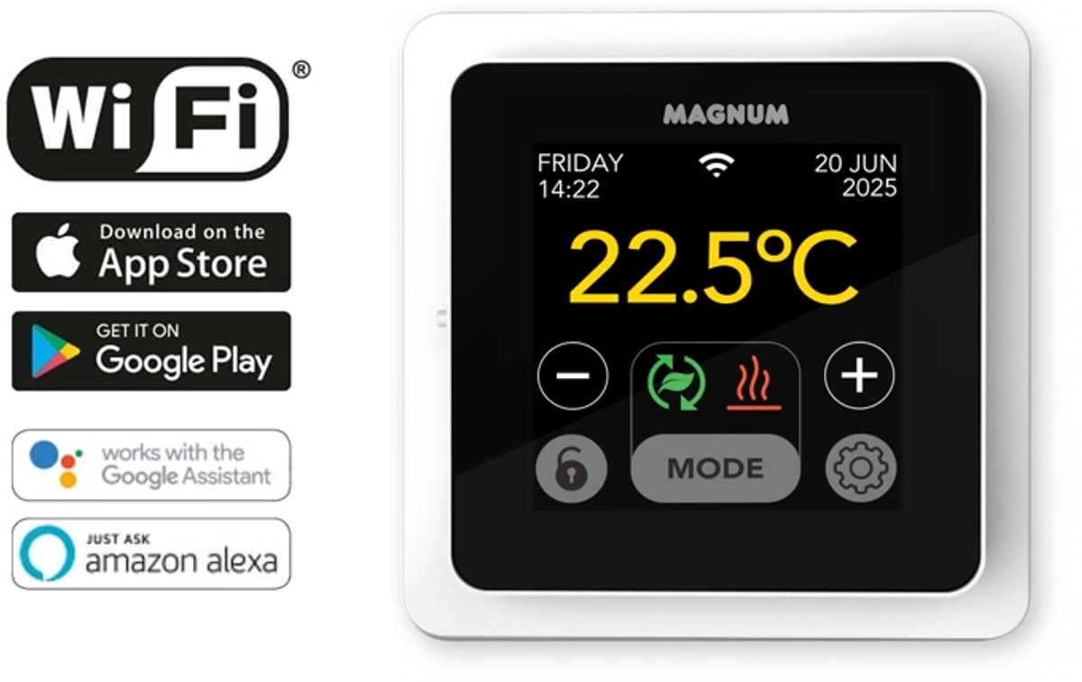 MAGNUM MRC² WiFi Thermostaat thumbnail 6