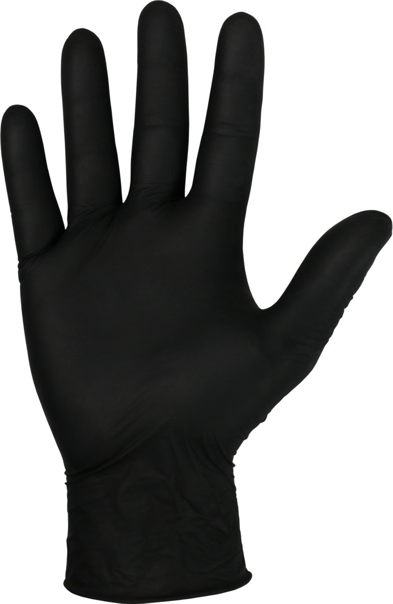 Comfort - Nitrile Handschoenen - Medium - 100 stuks - Zwart Poedervrij