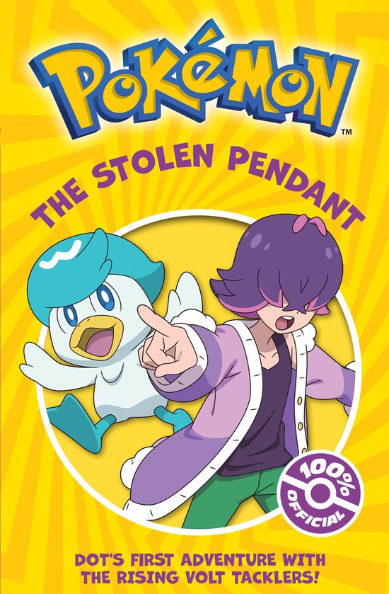 Pokémon: The Stolen Pendant Chapter Book - cover