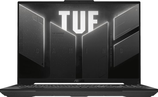 ASUS TUF Gaming A16 FA607PV-RL129W AMD Ryzen™ 9 7940HX Laptop 40,6 cm (16") WUXGA 16 GB DDR5-SDRAM 512 GB SSD NVIDIA GeForce RTX 4060 Wi-Fi 6 (802.11ax) Windows 11 Home Nederlands Grijs
