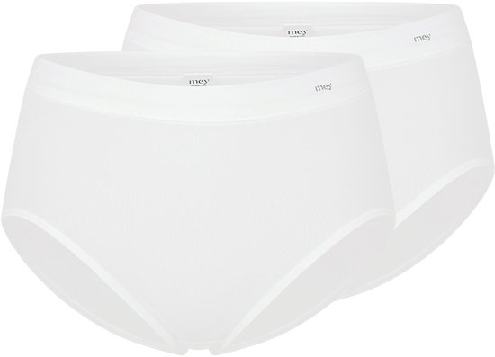 Mey Emotion 3-pack dames taille slip viscose - Voordeelverpakking - Multipack aanbieding - 44 - Wit