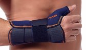 Teyder Thumb Brace / Wrist Splint Néoprène - Bleu, Beige