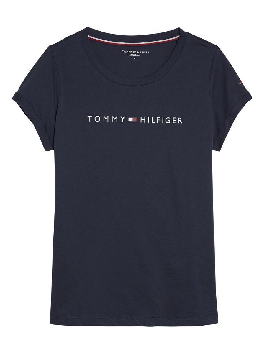 Tommy Hilfiger T-Shirt Logo Dames - - Maat XS | bol.com