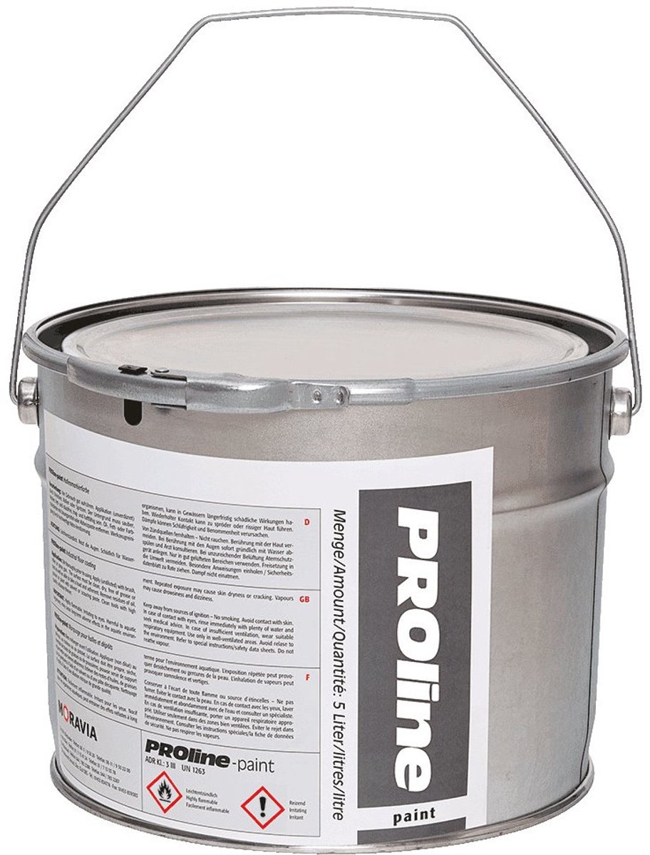 PROline-paint markeerverf voor buiten, 5 liter Rood