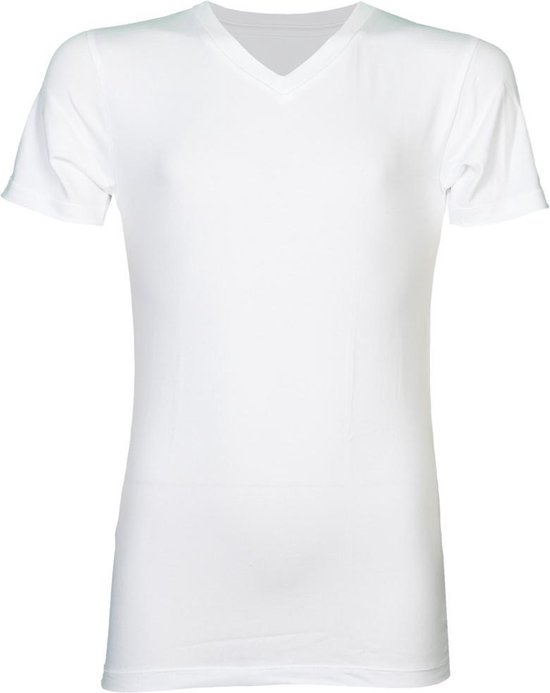 Claesens - Jongens V-hals T-shirt Wit - 152