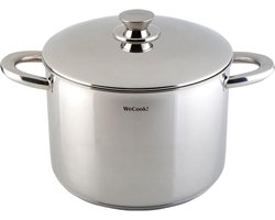 Wecook! Kookpan Roestvrij Staal - Geschikt voor inductie - Ø 16 cm
