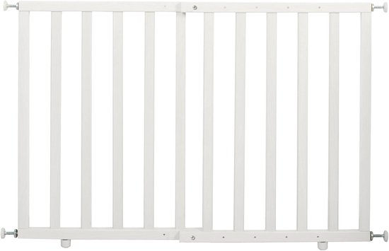 Veiligheidsbarrière voor deur en trap - veiligheid - 1 - wit - hout