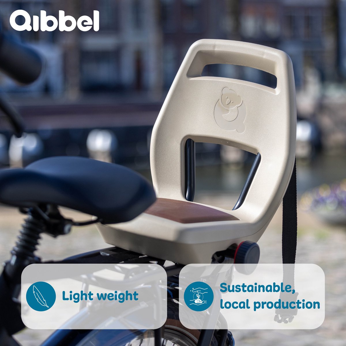 Qibbel Junior - Veilig Achterfietsstoeltje thumbnail 4