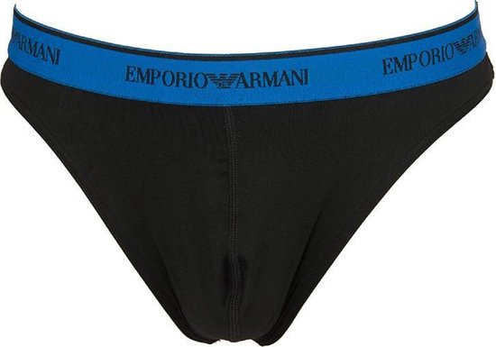Emporio Armani - String Microfiber - Zwart - L bol.com