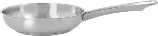 Demeyere Bistro 3 RVS Koekenpan – 20 cm Bakpan Uit Roestvrij Staal – Braadpan Geschikt Voor Alle Warmtebronnen Inclusief Inductie – Duurzaam – Volledig PFAS – PFOA – en PTFE Vrij