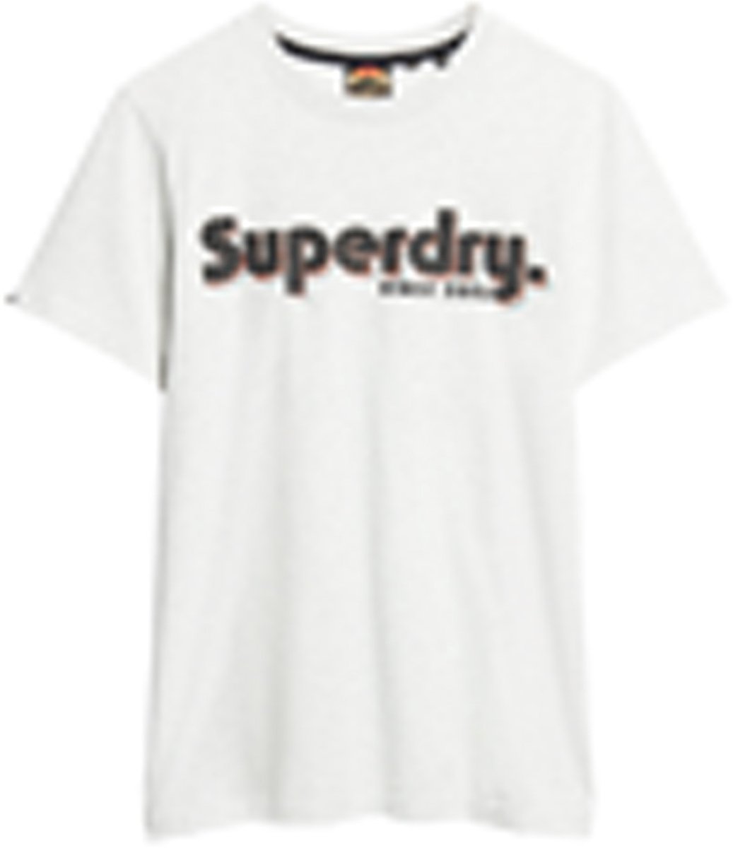 Superdry Klassiek Terrain T-shirt met logo Heren T-shirts Grijs