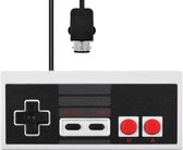 Dolphix Controller voor Nintendo Classic Mini (Mini NES) / grijs/zwart - 1,8 meter