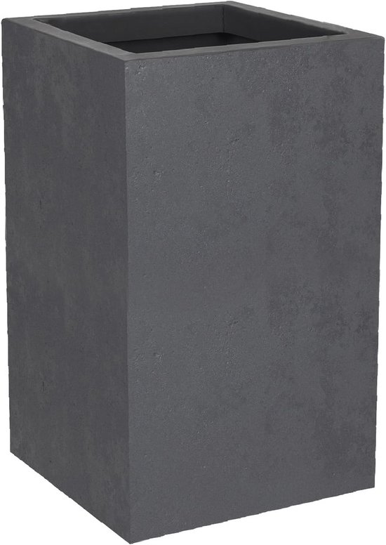 Pot de fleurs vasque Basalt Up 24,5 x 10,5 cm - 3,3 L - Gris