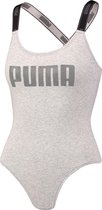 Puma - Dames - Iconic Bodysuit Grijs Melange  - Grijs - XS