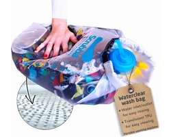 Waterclear Waszak Draagbare Wasmachine - Handig voor Reizen en Camping - 1 stuk