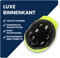Luxe binnenkant met zachte padding, verstelbaar draaisysteem, ventilatie en insectennet.