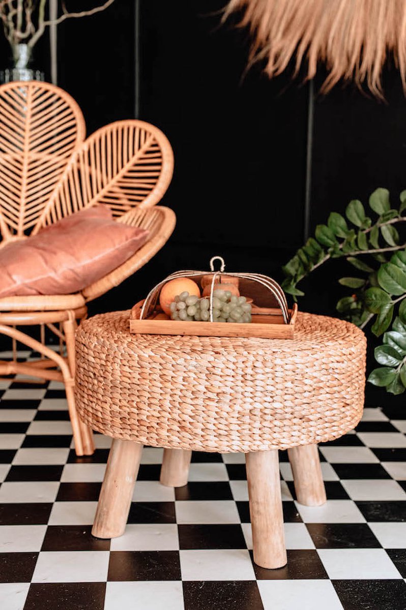 Monnarita GIGI Serie - Salontafel - Hiacint Water - Handgemaakt - Multifunctioneel