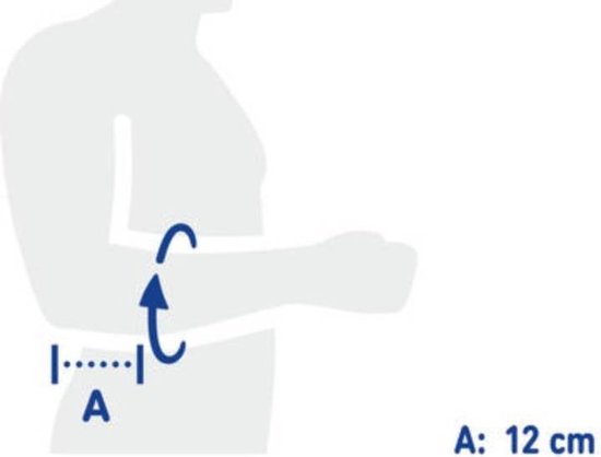 Bauerfeind Epitrain Elleboogbrace / Elleboogbandage-Maat 4: 25 - 27 cm