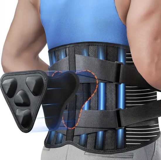 Rugbrace Onderrug - LARGE - Rugband Voor Onderrug - Orthopedische ...
