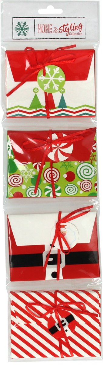 Cadeaukaart Doosje, 4st.