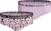 Bjorn Borg Sportonderbroek casual - 2p HIPSTER BB PAINT - roze - vrouwen - 146