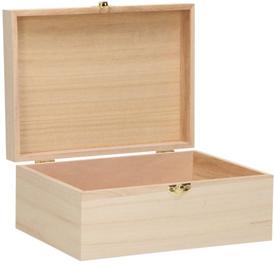 Boîte en bois Premium (format A5)